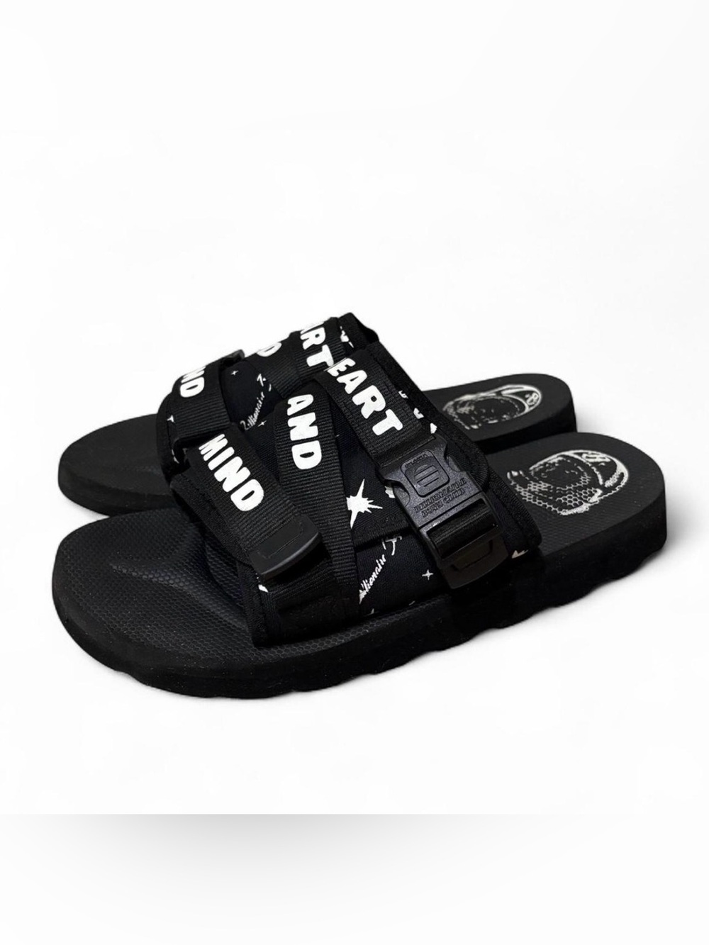 Billionaire Boys Club Spacewalker II Slides Black Sz 10